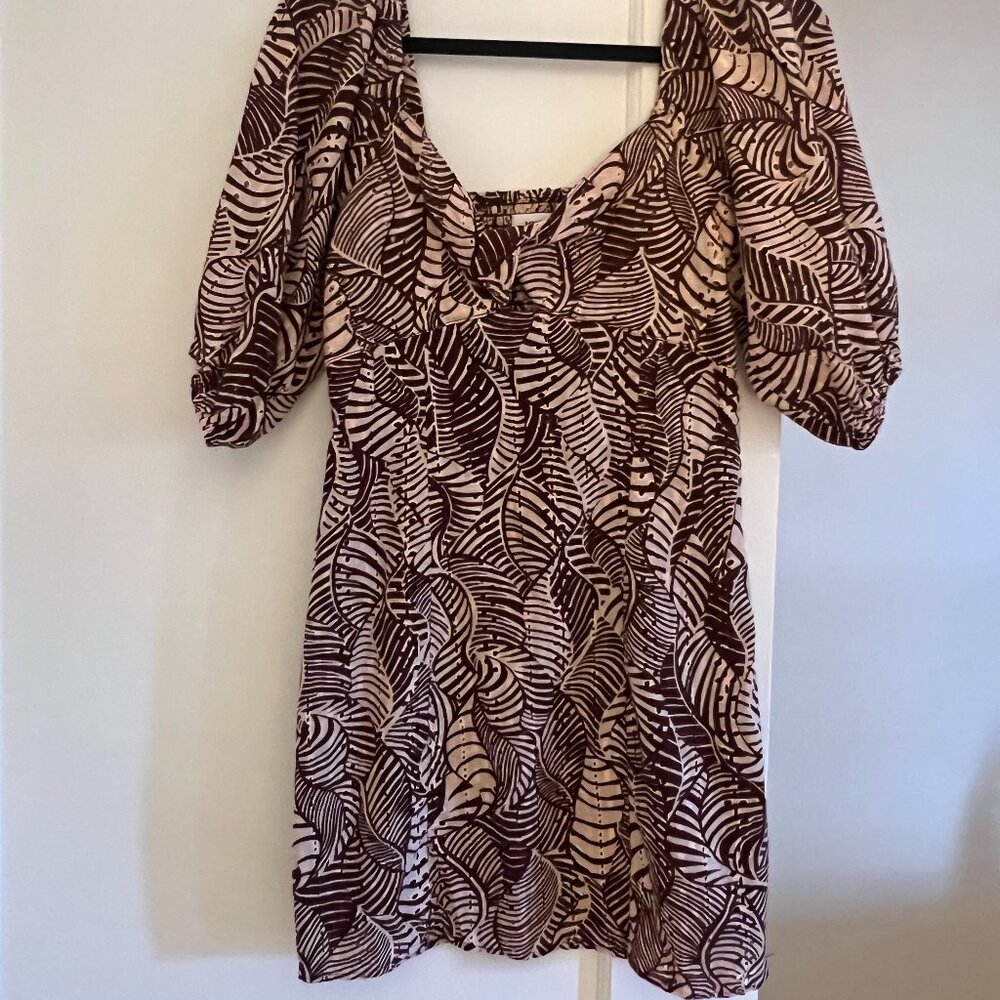 Mango Tropical Short Dress, Size Small